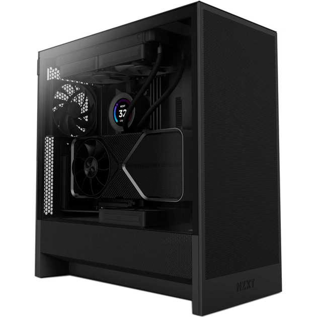 Корпус для ПК NZXT H5 Flow Compact (CC-H52FB-01) - зображення 1