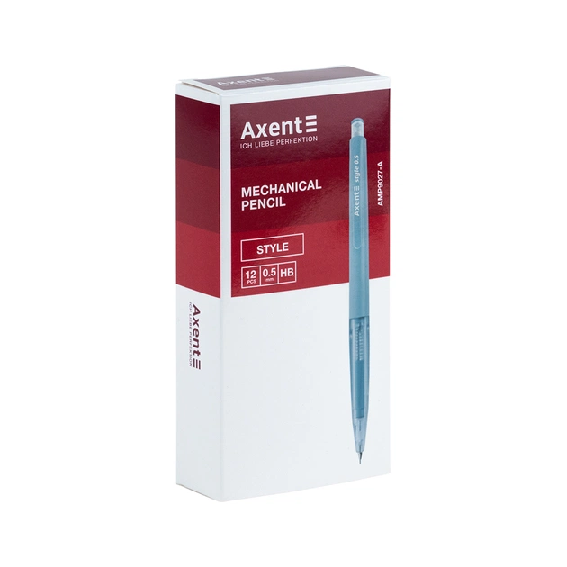 Олівець механічний Axent Style 0,5 мм, НВ (AMP9027-A) - зображення 3