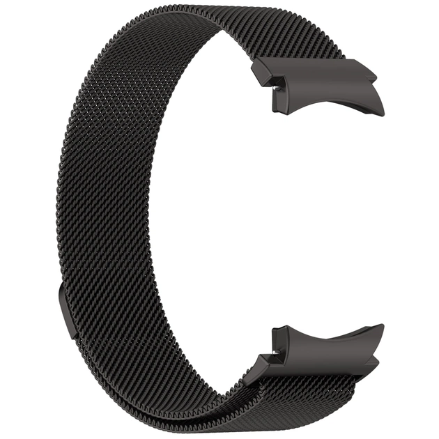 Ремінець до смарт-годинника Armorstandart Milanese Magnetic для Samsung Galaxy Watch 7 / FE / 6 / 6 Classic / 5 / 5 Pro / 4 / 4 Classic Bl (ARM86842) - picture 4