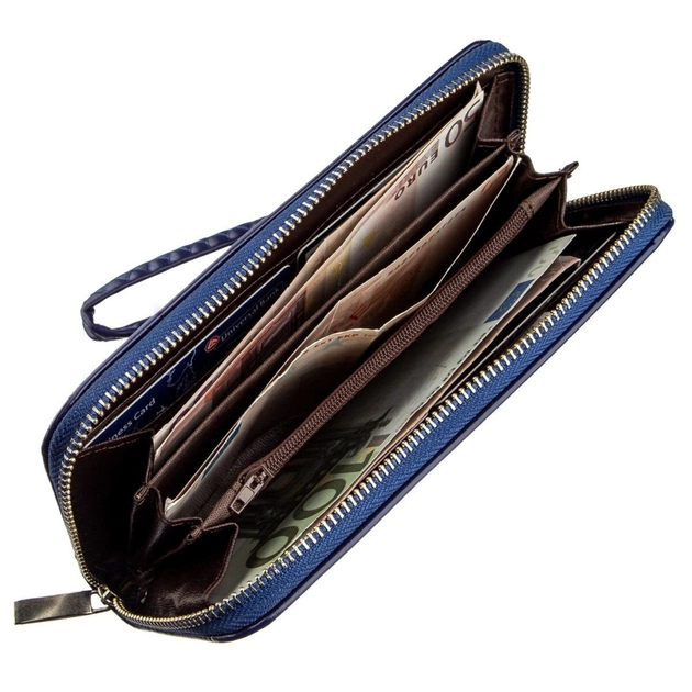 Кошелек Kivi Из экокожи Синий (19036) - изображение 3