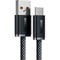 Дата кабель USB 2.0 AM to USB-C 2.0m 5A Gray Baseus (CALD000716) - зменшене зображення 2