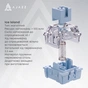 Клавіатура Ajazz AK029 Ice Island Magnetic Switch USB UA Black/Yellow (AK029-I-BY) - зменшене зображення 13