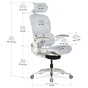 Офисное кресло Mealux S202 Air Grey (HF-S202 M/G) - уменьшенное изображение 2