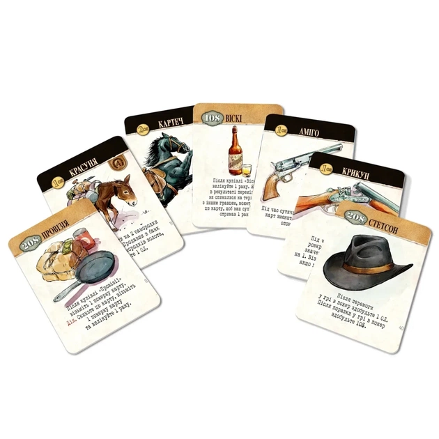 Настольная игра WoodCat Легенды Дикого Запада (Western Legends) (укр.) (W0016) - изображение 5