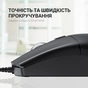 Мишка OfficePro M115 USB Black (M115) - зменшене зображення 6