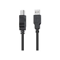 Кабель для принтера USB 2.0 AM/BM 1.0m HP (HP_DHC-PT100-1M) - зменшене зображення 2
