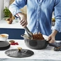 Каструля Tefal Air з кришкою 5.7л чорний (E2558904) - зменшене зображення 7