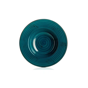 Тарілка By Bone Harmony Tropical для пасти з піднятим бортом 27 см (HA-TP-ZT-27-CK) зображення 1