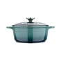 Каструля Bergner Excalibur з кришкою Зелена 2.2 л (BG-36100-GR) - уменьшенное изображение 2