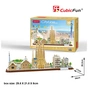 Пазл Cubic Fun Трехмерная головоломка-конструктор City Line Barcelona (MC256h) - уменьшенное изображение 8