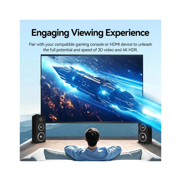 Кабель мультимедійний HDMI M to HDMI M 20.0m black Vention (AACBQ) - picture 4