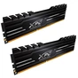 Модуль пам'яті для комп'ютера DDR4 8GB (2x4GB) 2666 MHz XPG Gammix D10 Black ADATA (AX4U2666W4G16-DBG) - зменшене зображення 2