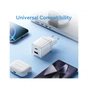 Зарядний пристрій Vention 1xUSB-C PD70W + 1xUSB QC3.0 22.5W GaN transparent gray (FCGH0-EU) - зменшене зображення 10