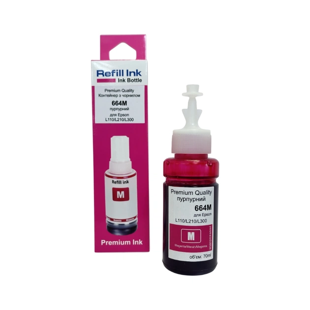 Чорнило Premium Quality Epson 664M 70мл Magenta (70264880) - зображення 1