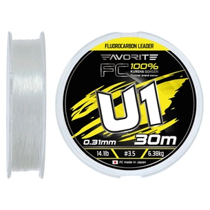 Флюорокарбон Favorite U1 FC 30m 3.5/0.31mm 14.1lb/6.38kg (1693.12.15) зображення 1