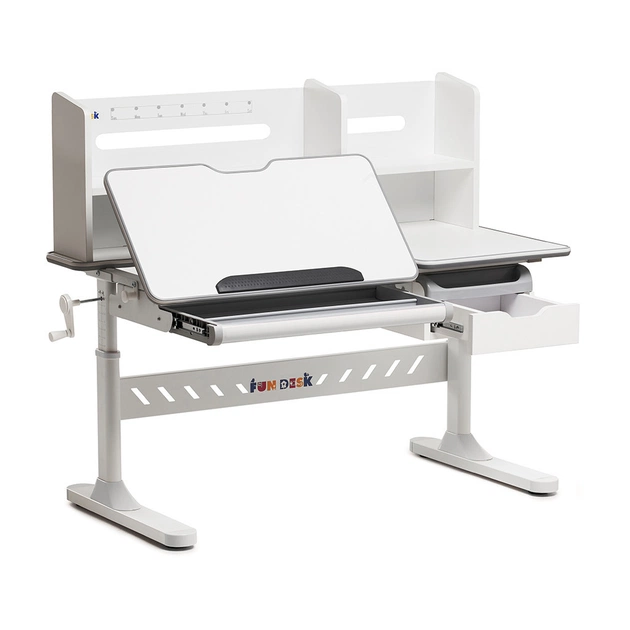 Парта FunDesk (1+1+1) (FIORE II GREY) - picture 3