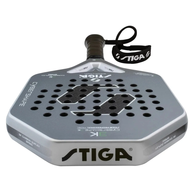 Ракетка для падел тенісу Stiga Racket 3K Cybershape 2V (2202-1522-03) (932053) - зображення 4