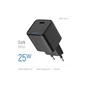 Зарядний пристрій ColorWay GaN Mini 25W PD Port PPS USB-C black (CW-CHS052PD-BK) - зменшене зображення 7