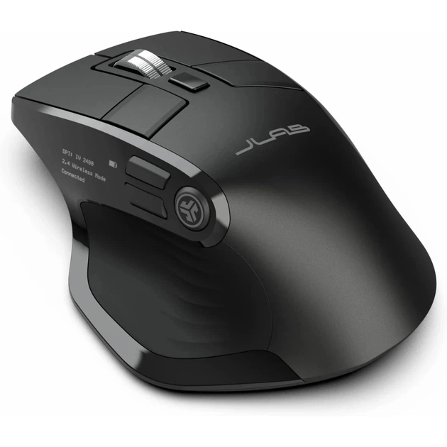 Мишка Jlab Epic Mouse Wireless/Bluetooth Black (IEUMEPICMOUSERBLK124) - зображення 1