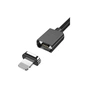 Дата кабель USB 2.0 AM to Lightning Magnetic black Essager (EXCCXL-ML01) - зменшене зображення 2