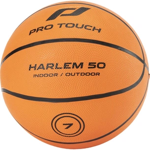 М'яч баскетбольний Pro Touch Harlem 50 80975474 чорно-помаранчовий Уні 7 (7613211920857) зображення 1