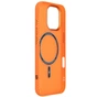 Чохол до мобільного телефона Armorstandart LikeCarbon2 MagCase Apple iPhone 17 Kevlar Orange (ARM88614) - зменшене зображення 4
