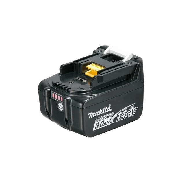 Аккумулятор к электроинструменту Makita BL1430B (Li-Ion, 14В, 3Ач, индикация заряда) (632G20-4) - изображение 1
