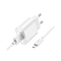 Зарядний пристрій HOCO C109A Fighter USB QC3.0 + cable Micro 5P White (6931474784827) - зменшене зображення 5