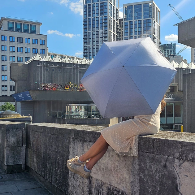 Парасоля Fulton L924-040065 Parasoleil-2 UV Blue Chambray (L924-040065) - зображення 4