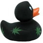 Игрушка для ванной Funny Ducks Марихуана утка (L1051) - уменьшенное изображение 2