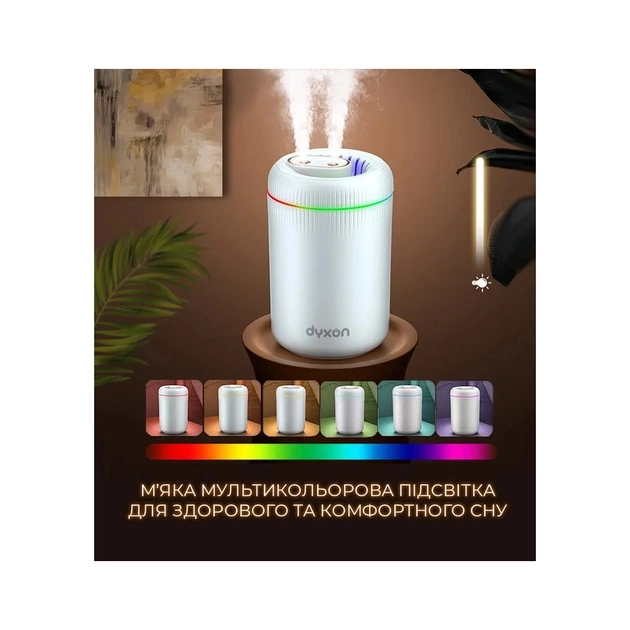 Зволожувач повітря DYXON MEGAHUMI 3500 White (DXNZVMGHMI3500W) - зображення 3