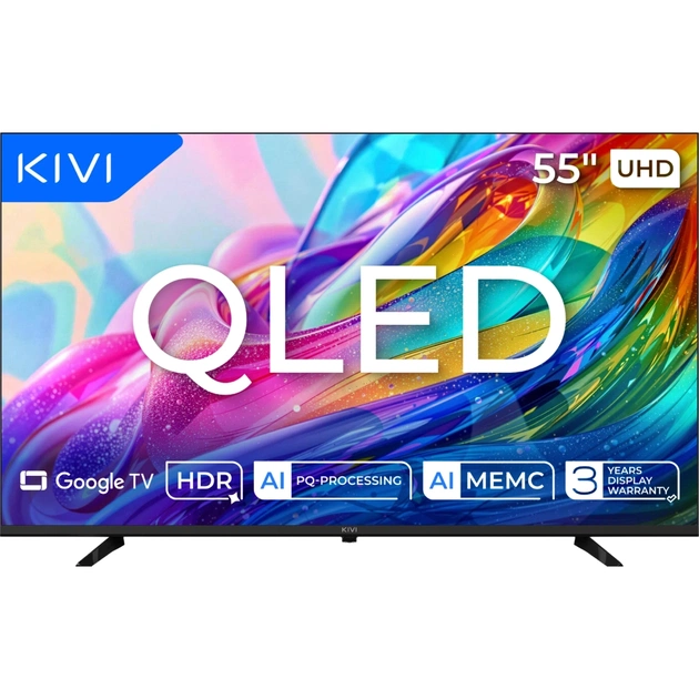 Телевізор Kivi 55U820KB - зображення 1