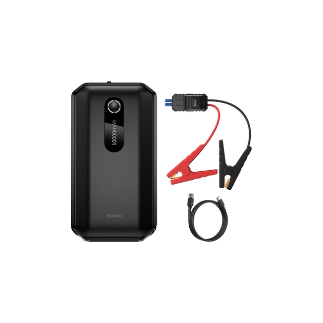Пуско зарядний пристрій Baseus 10000mAh Super Energy AirCar Jump Starter Black (CGNL020101) - picture 1