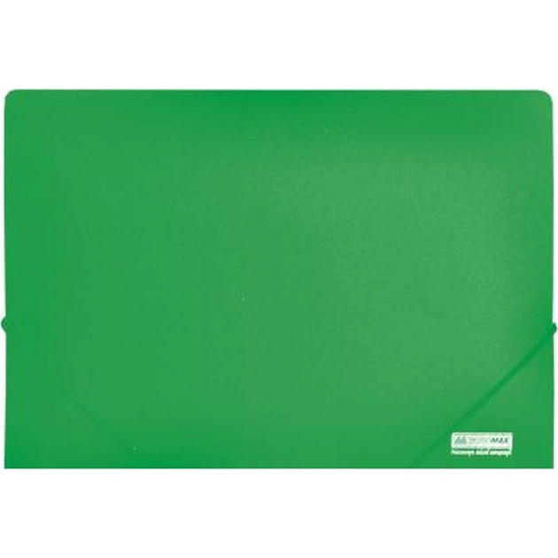 Папка на резинках Buromax А4, JOBMAX, green (BM.3911-04) - изображение 1