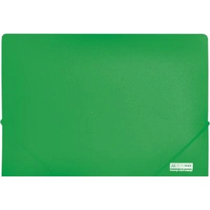 Папка на резинках Buromax А4, JOBMAX, green (BM.3911-04) зображення 1