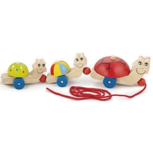 Каталка Viga Toys Черепашки (59949) зображення 1
