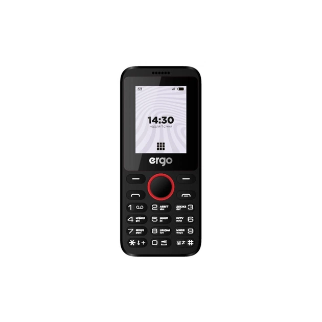 Мобільний телефон Ergo B183 Black - изображение 1