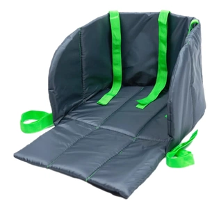 Матрацик в санки Snower сірий з салатовим (4820211101633) зображення 1