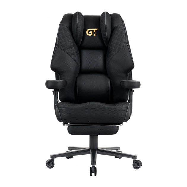 Крісло ігрове GT Racer X-7482 Black (X-7482 Fabric Black XL) - зображення 1