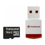 Карта пам'яті Transcend 16Gb microSDHC class 4 (TS16GUSDHC4-P3) - зменшене зображення 1