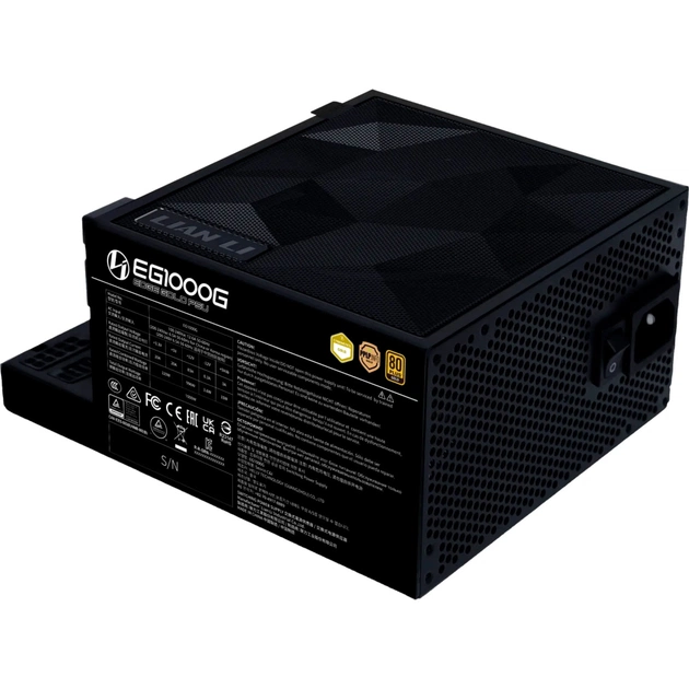 Блок живлення Lian Li 1000W EDGE GOLD Black (G9P.EG1000G.BH00.EU) - зображення 3