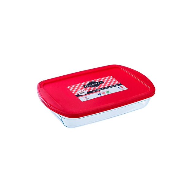 Форма для випікання O Cuisine з кришкою прямокутна 40 х 27 х 7 см 4.5 л (240PC05/7044) - зображення 1
