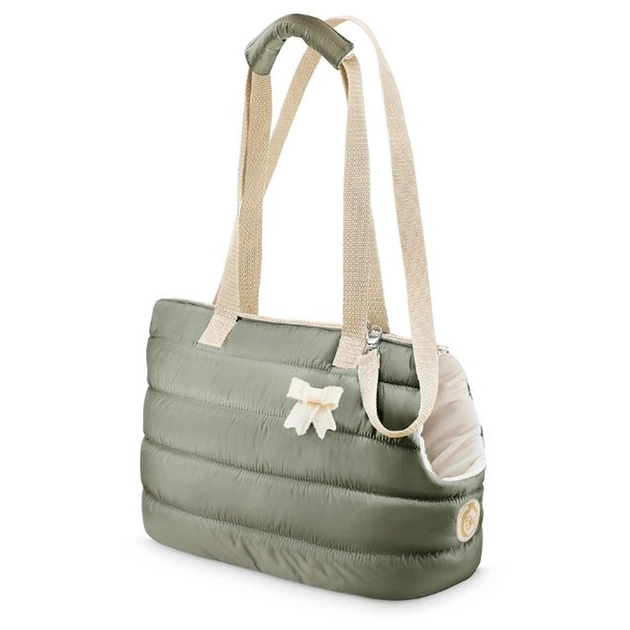 Переноска для животных Chloe's Home Sienna 2в1 40х20х29 см хаки (CLH8331) - изображение 1