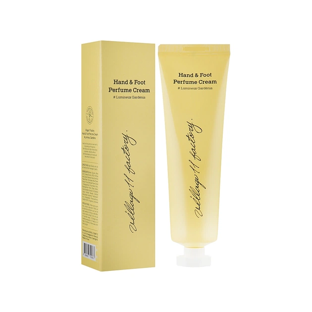 Крем для рук Village 11 Factory Hand & Foot Perfume Cream Lumineux Gardénia Гарденія 100 мл (8809663750763) - изображение 1