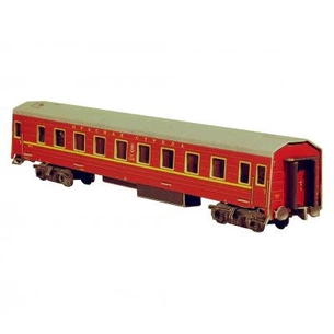 Збірна модель Умная бумага Спальний вагон Червона стріла (295-1) зображення 1