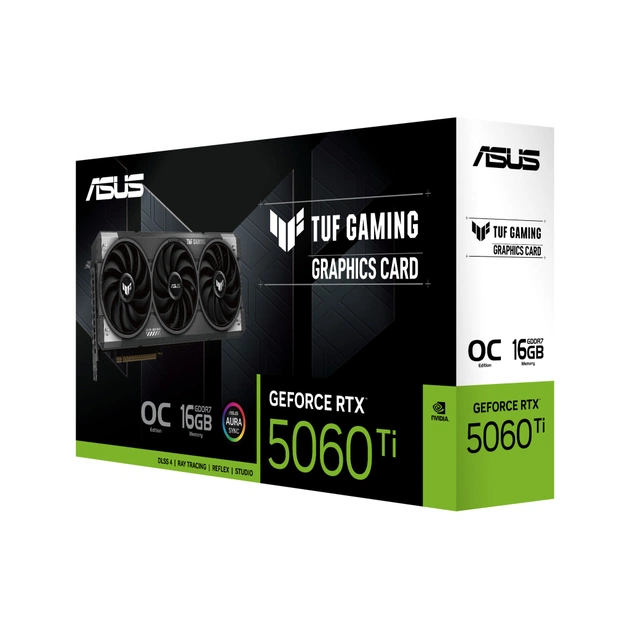 Відеокарта ASUS GeForce RTX5060Ti 16Gb TUF OC GAMING (TUF-RTX5060TI-O16G-GAMING) - зображення 10