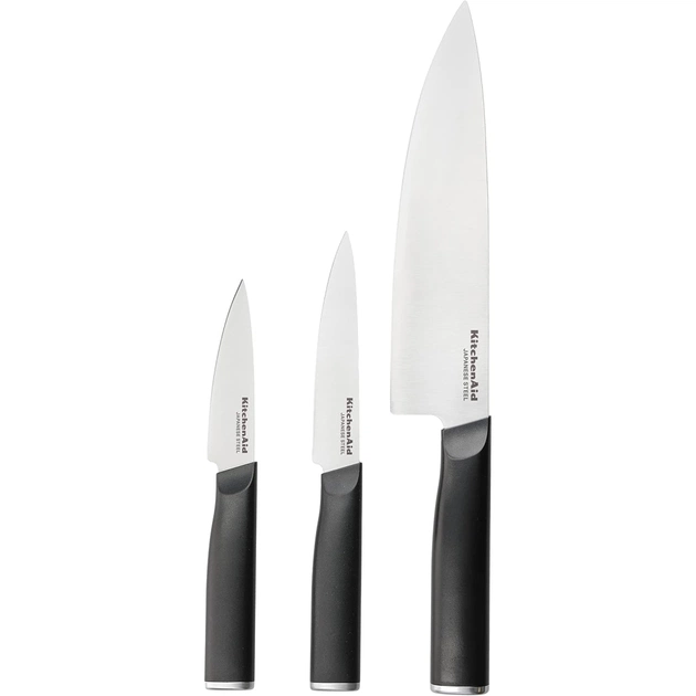 Набір ножів KitchenAid Classic з захисними чохлами, 3 предмети (KEG3PTHEOHOBA) - picture 1