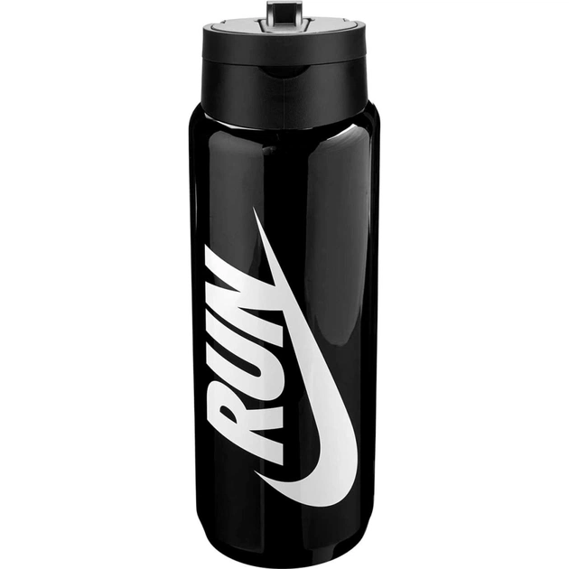 Бутылка для воды Nike TR RENEW RECHARGE STRAW BOTTLE 24 OZ N.100.7643.044.24 чорний 709 мл (197774013487) - изображение 1