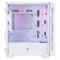 Корпус 1stPlayer D4-M-WH-2F1P-W-1F1-W White - зменшене зображення 7