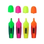 Набір маркерів Buromax highlighter pen, NEON, chisel tip, SET 4 colors (BM.8904-84) - зменшене зображення 1